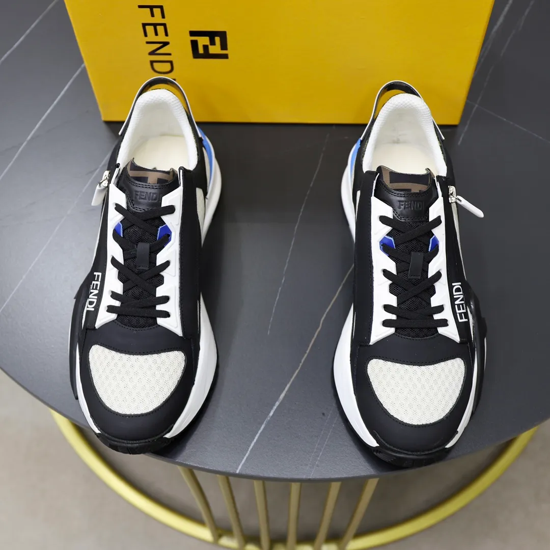 Men's men's shoes 290🔥Brand: FENDI Size: 38-44 (45, 46 customized) Grade: Original quality High version Material: Imported cowhide ➕ High-quality and comfortable lining Original lightweight non-slip outsole Style category: Travel Fashion casual shoes Versatile trend